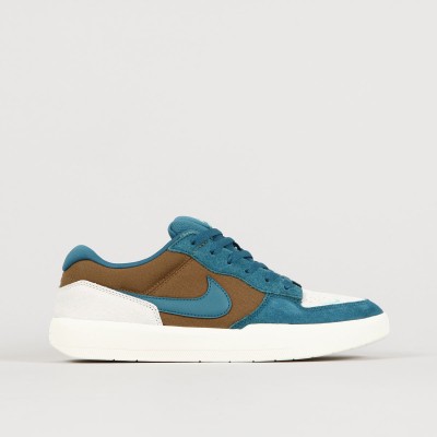 Nike SB Force 58 Mosswood Brown Teal